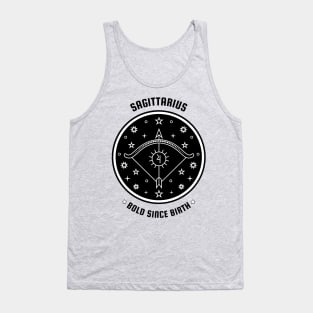 Sagittarius ♐🏹 Bold Since Birth Zodiac Sign Astrology Sign Horoscope Tank Top